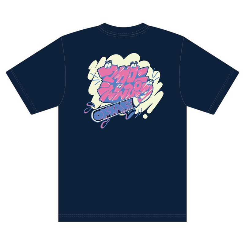 いつでもOKKAKE！Tシャツ/メトロブルー