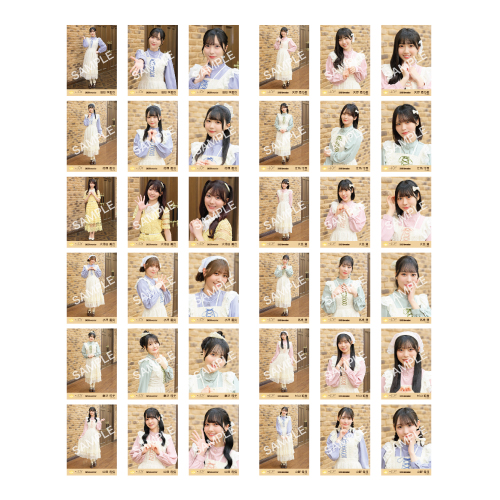 生写真セット（3rdcw「3ヶ月」②）