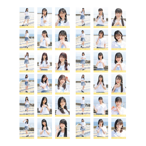 生写真セット 　（「ブルーハワイレモン」ジャケット衣装）