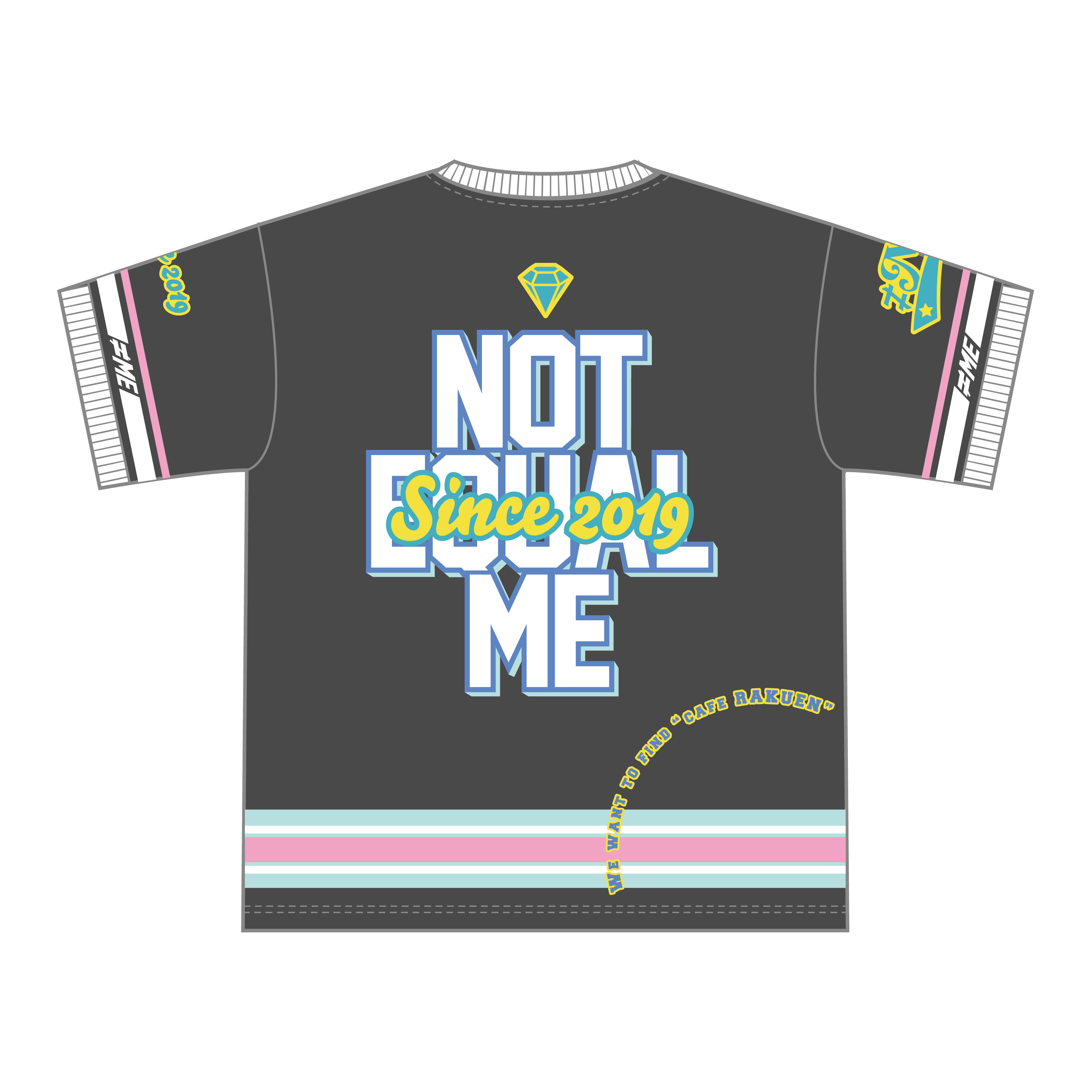 メンバーカラーユニフォームTシャツ 川中子奈月心