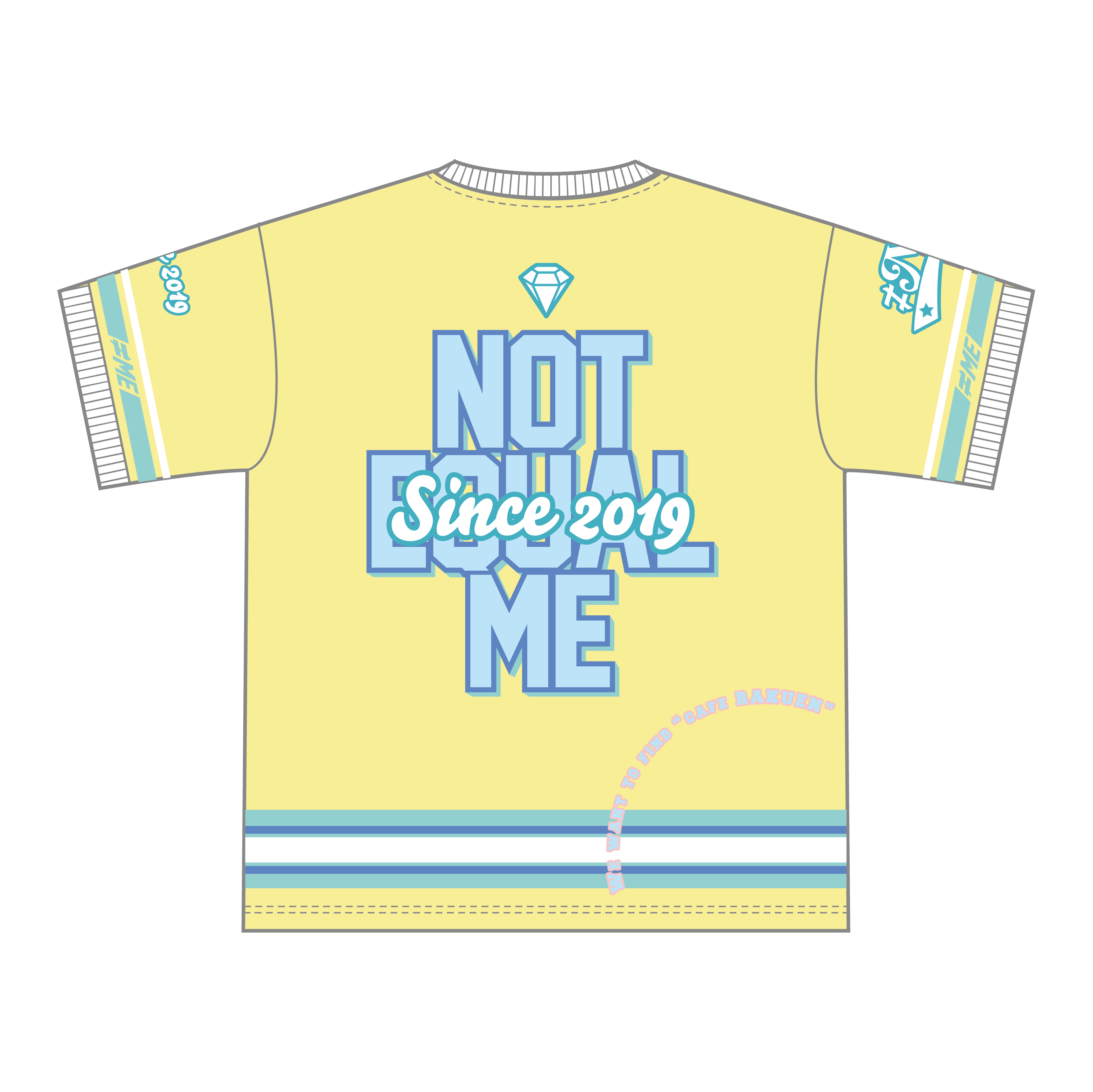 メンバーカラーユニフォームTシャツ 落合希来里