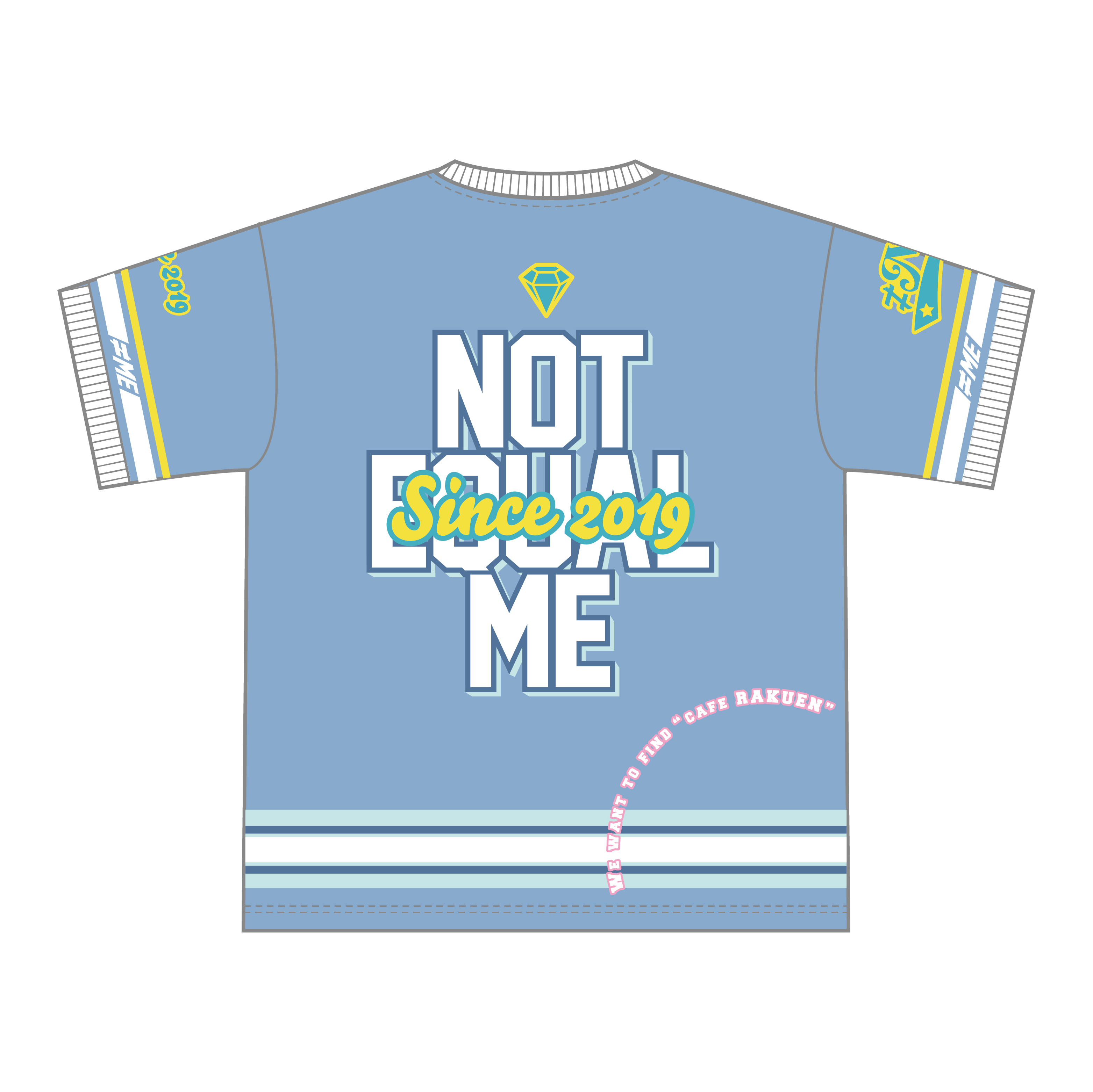 メンバーカラーユニフォームTシャツ 尾木波菜