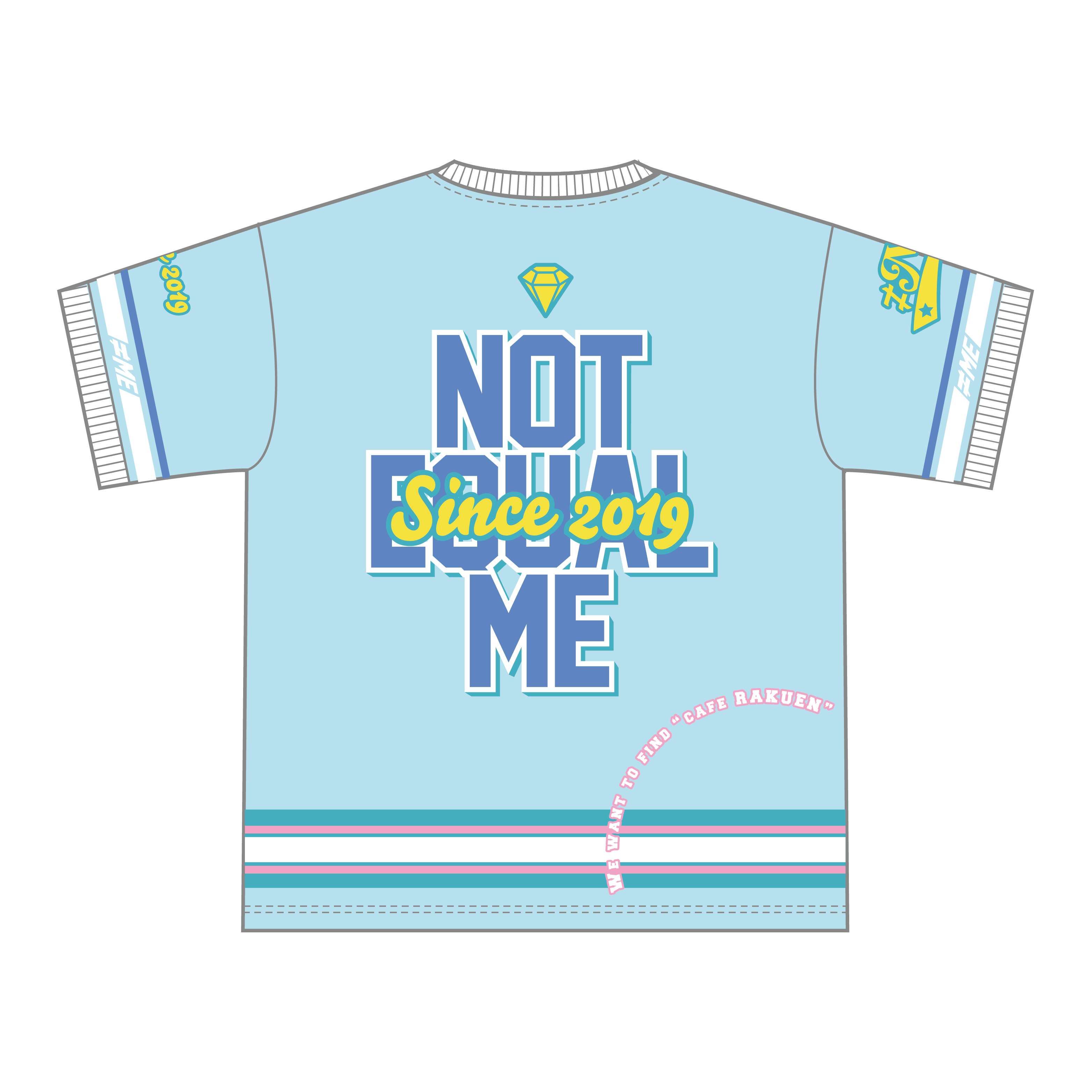 メンバーカラーユニフォームTシャツ 菅波美玲
