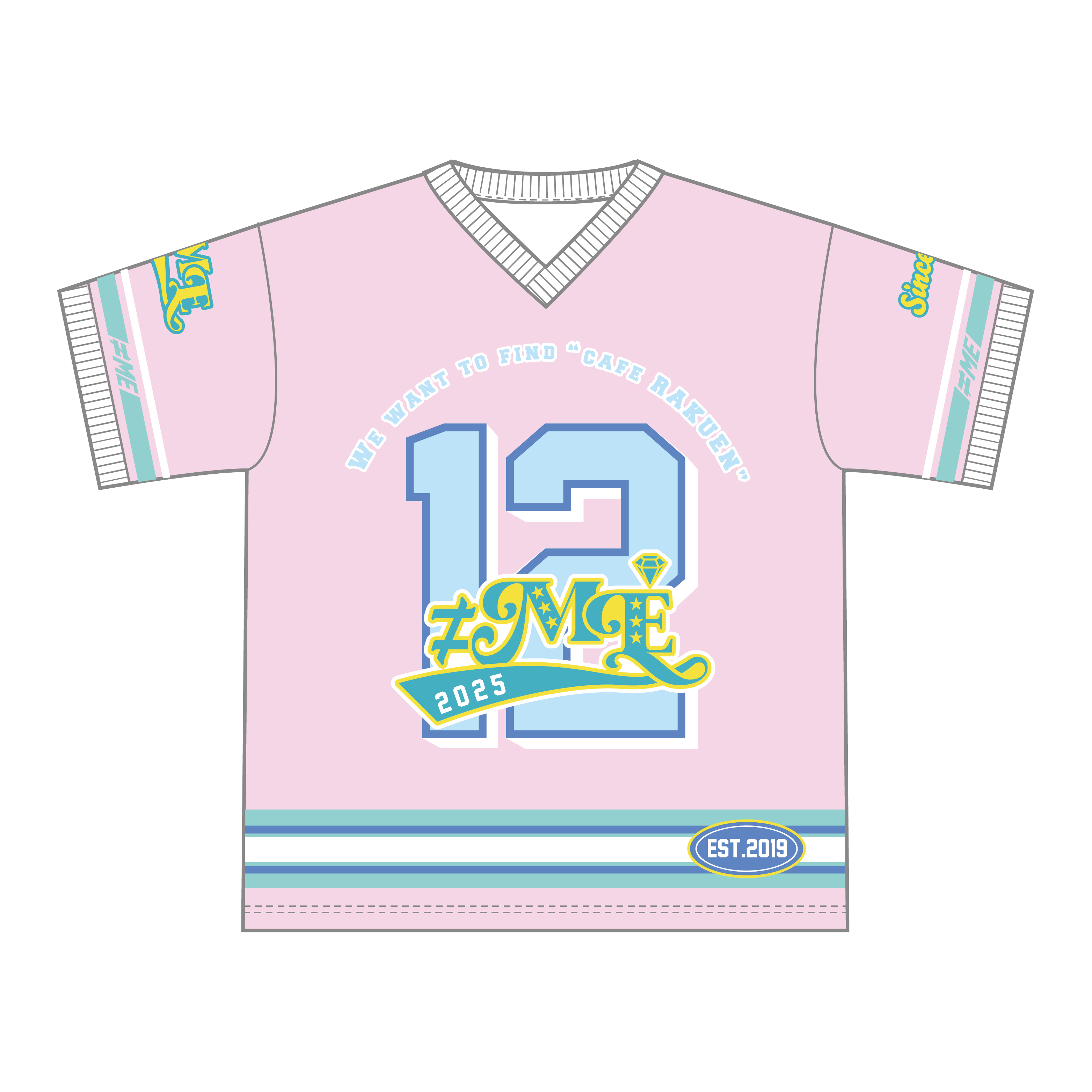 メンバーカラーユニフォームTシャツ 鈴木瞳美