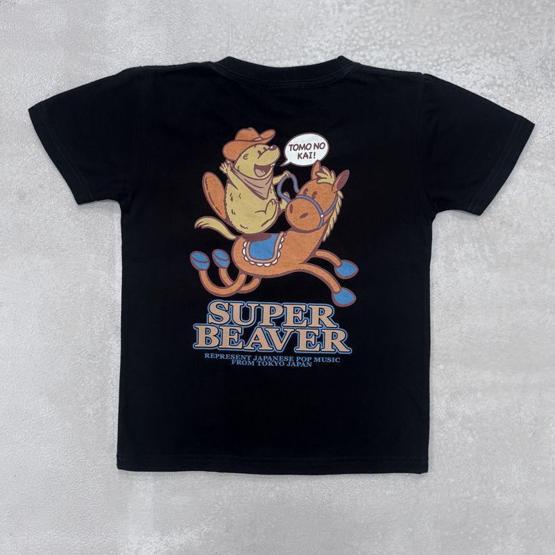 カウボーイビバッT(キッズサイズ)/ブラック