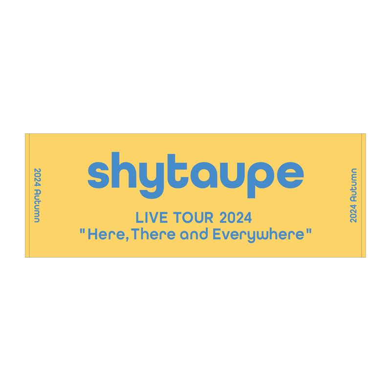 【シャイトープ】Tour Towel 2024/Yellow