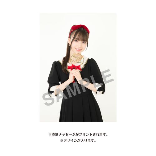 長谷川雅　生誕記念Tシャツ＆メッセージ入り生写真（2025年11月度）