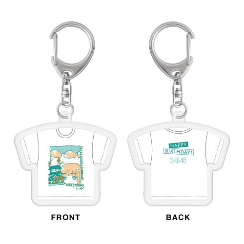 横井志穂　生誕記念Tシャツ型アクリルキーホルダー（2025年11月度）