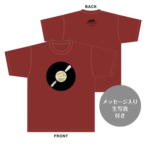 浅井裕華　生誕記念Tシャツ＆メッセージ入り生写真（2025年11月度）