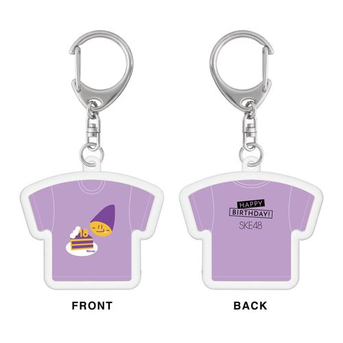 太田愛恵　生誕記念Tシャツ型アクリルキーホルダー（2025年12月度）