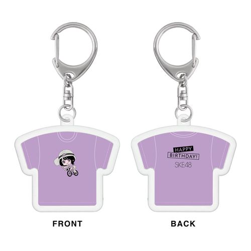 荒野姫楓　生誕記念Tシャツ型アクリルキーホルダー（2026年1月度）