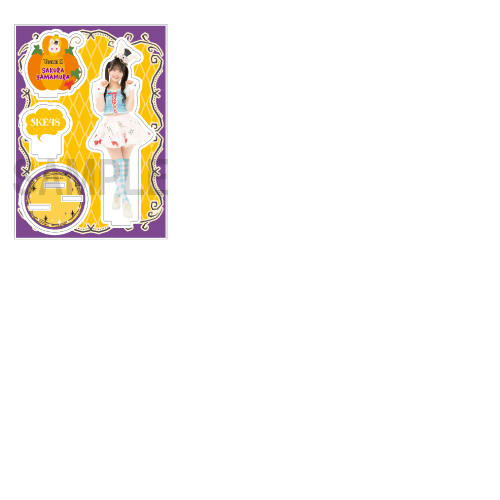 SKE48 2025 HALLOWEEN GOODS アクリルスタンド チームS