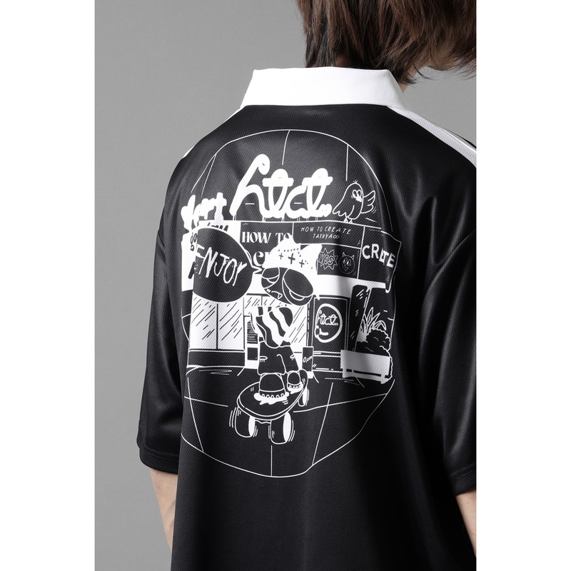 未使用 ネイバーフッド 25AW フットボールシャツ LS ブラック XL 未使用 ネイバーフッド 25AW フットボールシャツ LS ブラック XL