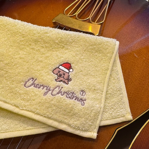 Baby Cherry ミニタオル ＜Cherry Christmas＞