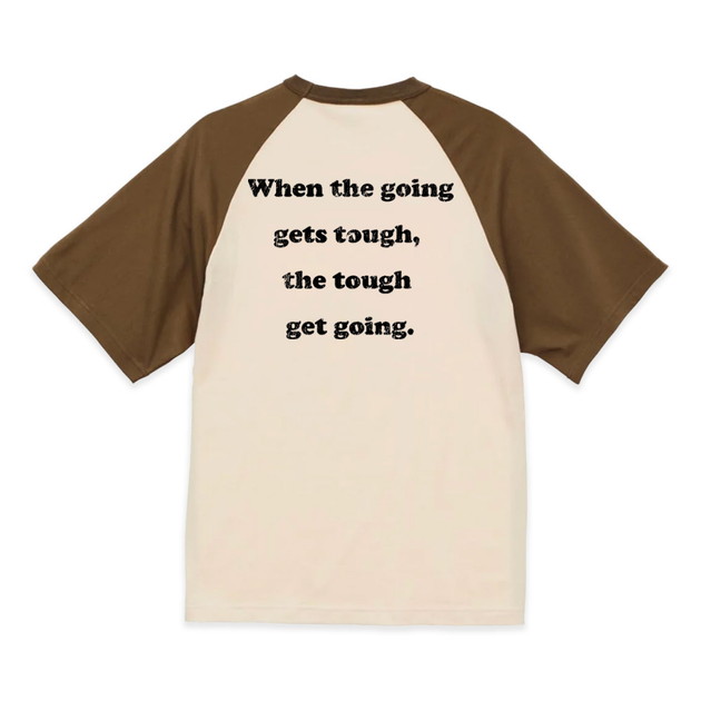 【誠果 Produce】“SO SAXY”2025 Tシャツver.2（ナチュラル×キャメル）