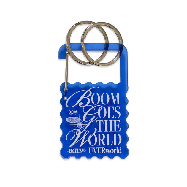 アクリルカラビナ（ブルー）