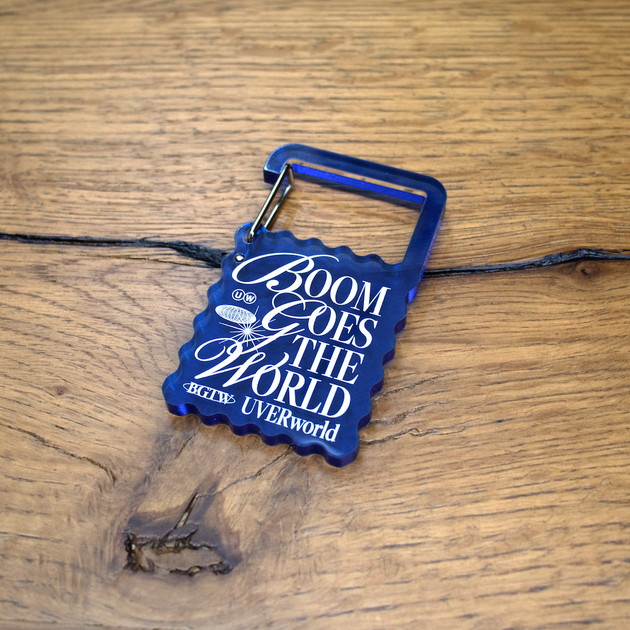 アクリルカラビナ（ブルー）