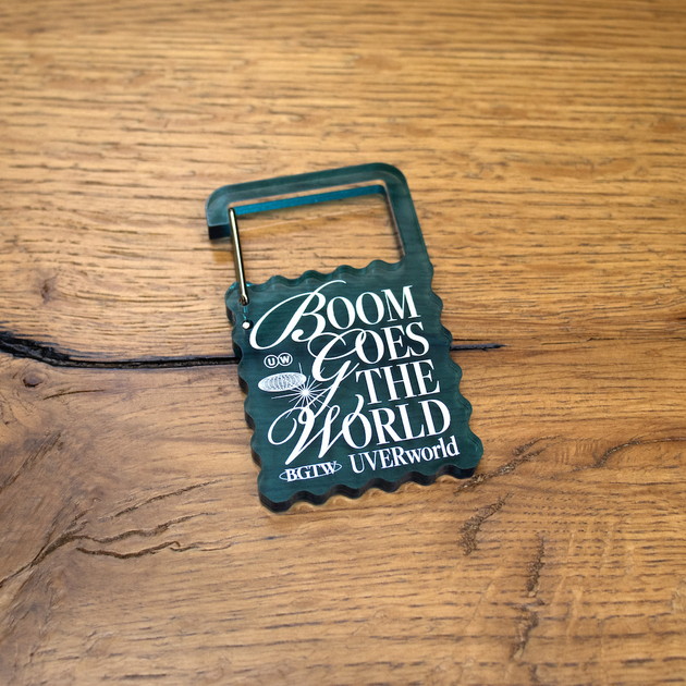 アクリルカラビナ（グリーン）