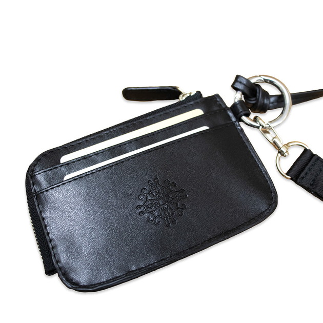 レザーマルチカードケース（ショルダー&ストラップ付き）