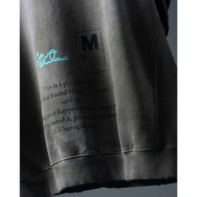 【TAKUYA∞ Produce】htct∞×M SWEAT (半袖スウェット)（カーキ）