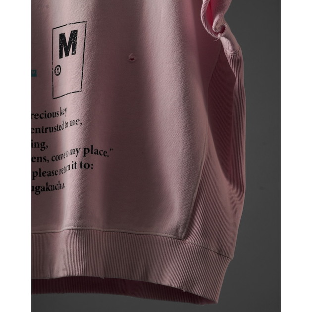 【TAKUYA∞ Produce】htct∞×M SWEAT (半袖スウェット)（ピンク）