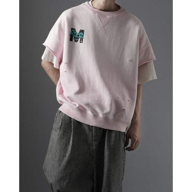 【TAKUYA∞ Produce】htct∞×M SWEAT (半袖スウェット)（ピンク）