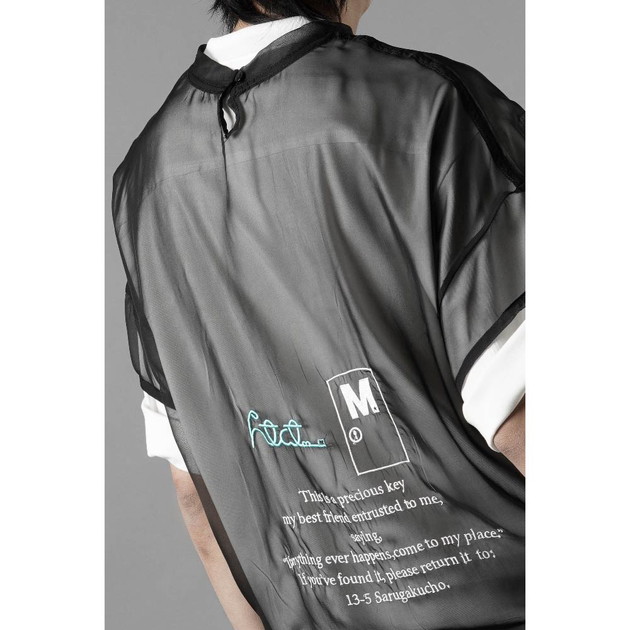 【TAKUYA∞ Produce】htct∞×M SHEER TOP（ブラック）