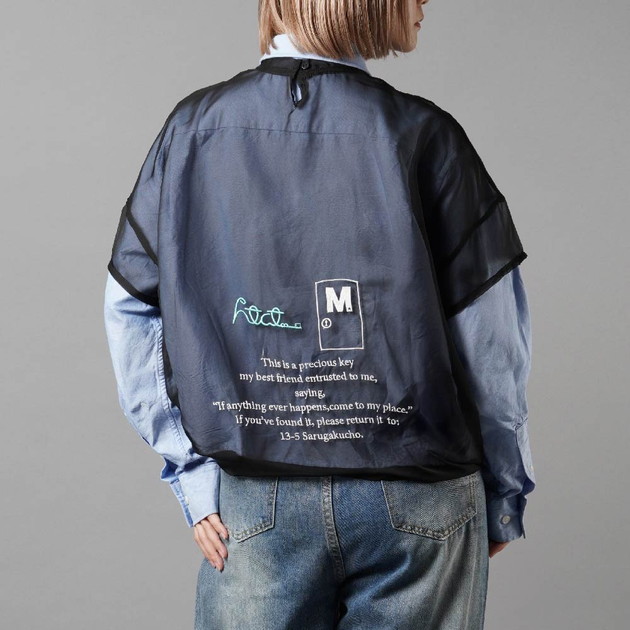 【TAKUYA∞ Produce】htct∞×M SHEER TOP（ブラック）