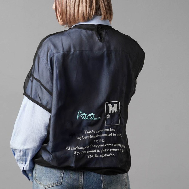 【TAKUYA∞ Produce】htct∞×M SHEER TOP（ブラック）