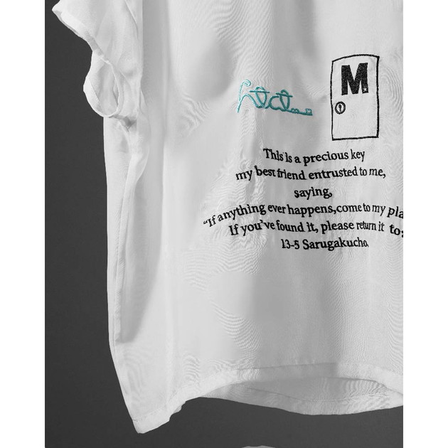 【TAKUYA∞ Produce】htct∞×M SHEER TOP（ホワイト）