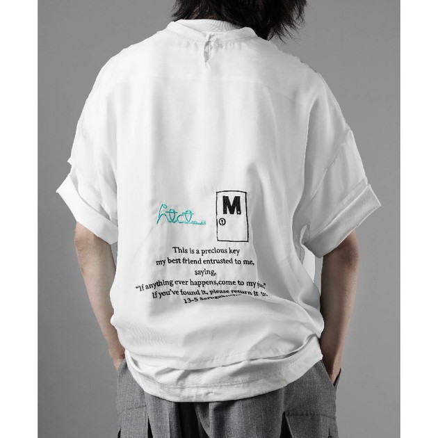 【TAKUYA∞ Produce】htct∞×M SHEER TOP（ホワイト）