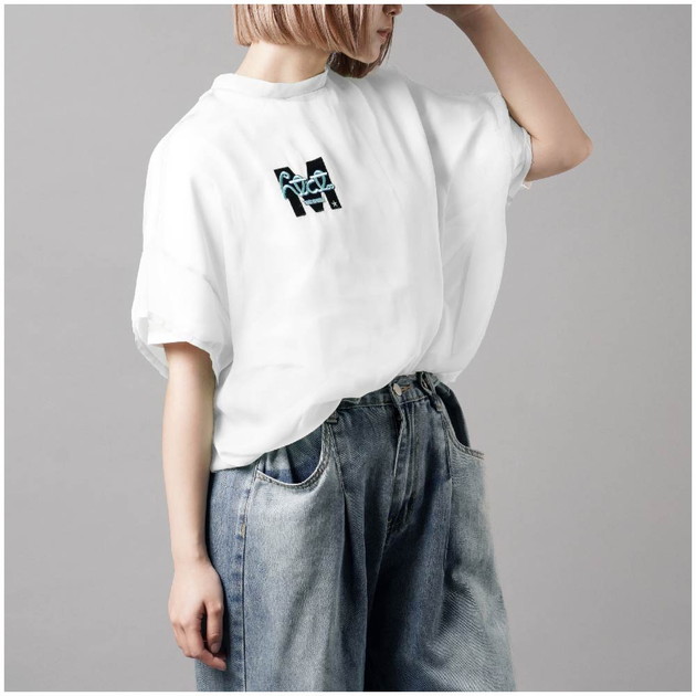【TAKUYA∞ Produce】htct∞×M SHEER TOP（ホワイト）