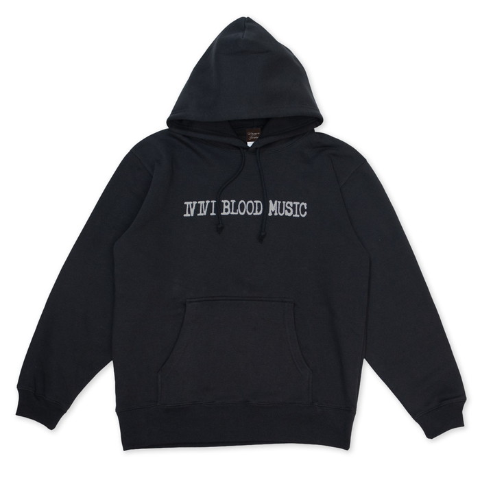 BLOOD MUSIC プルオーバーパーカー(Black)