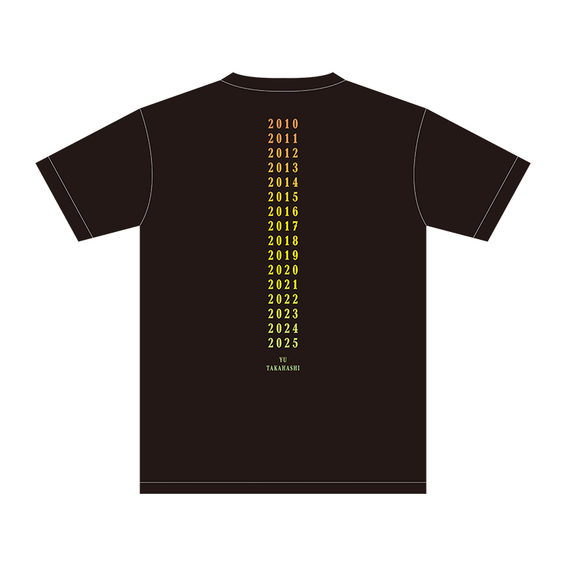 15周年記念ロゴTシャツ（ブラック）