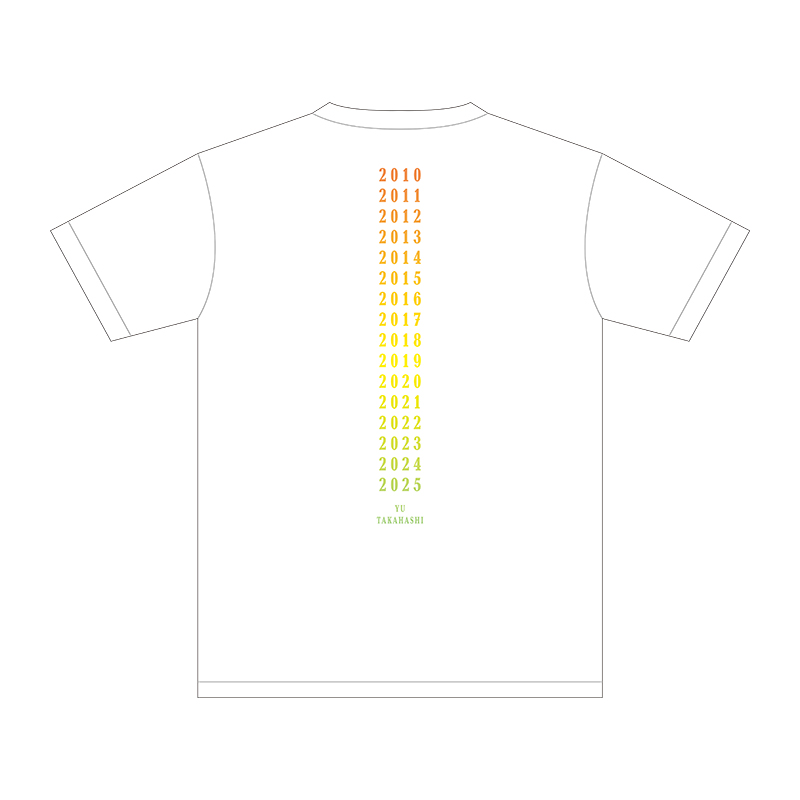 15周年記念ロゴTシャツ（ホワイト）