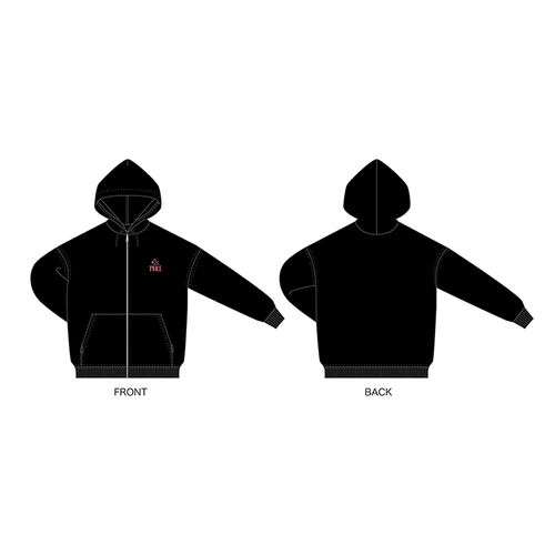 TWICE JAPAN 2nd ALBUM 『&TWICE』RELEASE EVENT ボアパーカー/BLACK