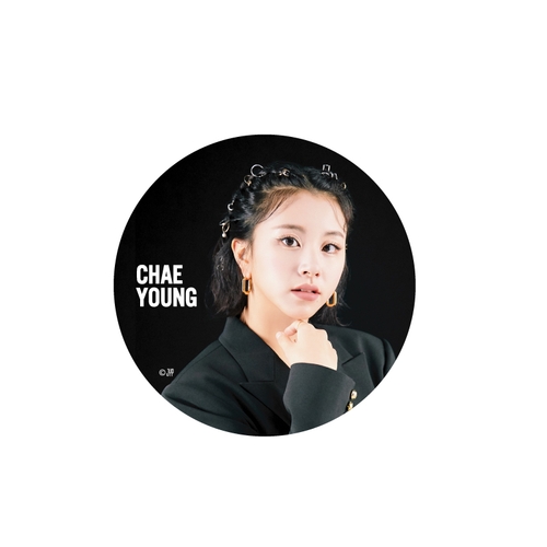 TWICE JAPAN 2nd ALBUM 『&TWICE』RELEASE EVENT &TWICE缶バッチ【CHAEYOUNG】