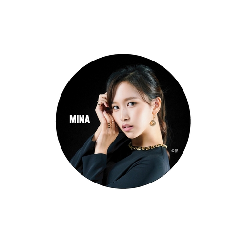 TWICE JAPAN 2nd ALBUM 『&TWICE』RELEASE EVENT &TWICE缶バッチ【MINA】