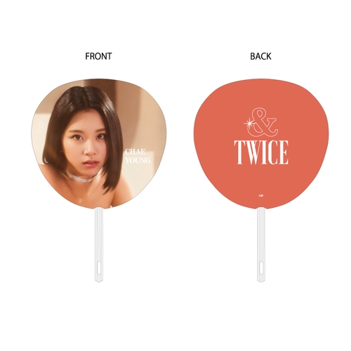 TWICE JAPAN 2nd ALBUM 『&TWICE』RELEASE EVENT &TWICEうちわ【CHAEYOUNG】