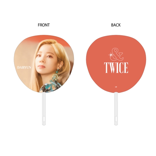 TWICE JAPAN 2nd ALBUM 『&TWICE』RELEASE EVENT &TWICEうちわ【DAHYUN】