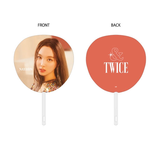 TWICE JAPAN 2nd ALBUM 『&TWICE』RELEASE EVENT &TWICEうちわ【NAYEON】