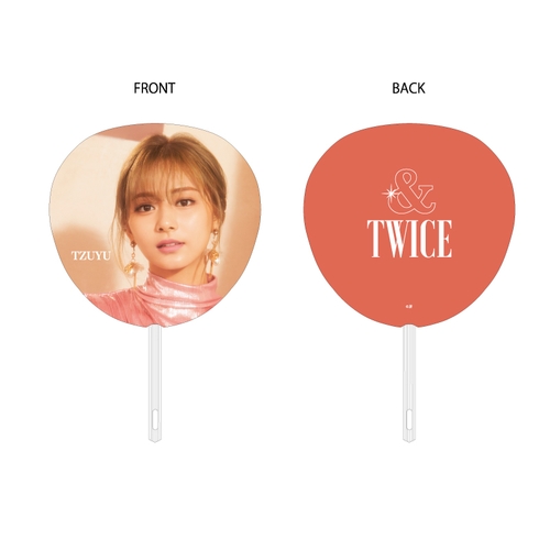 TWICE JAPAN 2nd ALBUM 『&TWICE』RELEASE EVENT &TWICEうちわ【TZUYU】