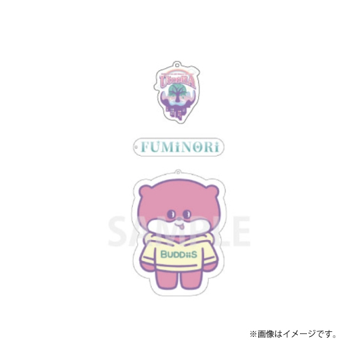 【SALE】[BUDDiiS]UtopiiA ミニキャラアクリルキーホルダー