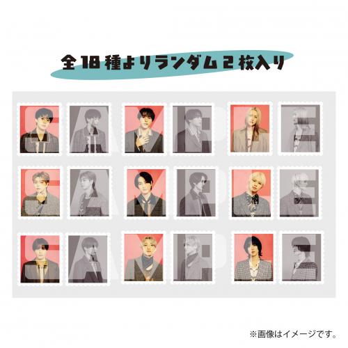 [BUDDiiS]FLORiiA ランダム切手風ステッカー