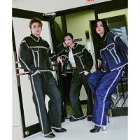 [超特急]Careless Monster×amok HAND KNITTING DENIM PANTS（INDIGO）