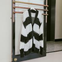 [超特急]Careless Monster×amok BORDER KNIT（WHITE×BLACK）