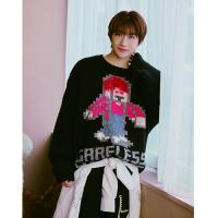 [超特急]Careless Monster×amok GAME KNIT（BLACK）