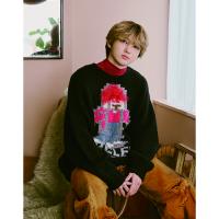 [超特急]Careless Monster×amok GAME KNIT（BLACK）