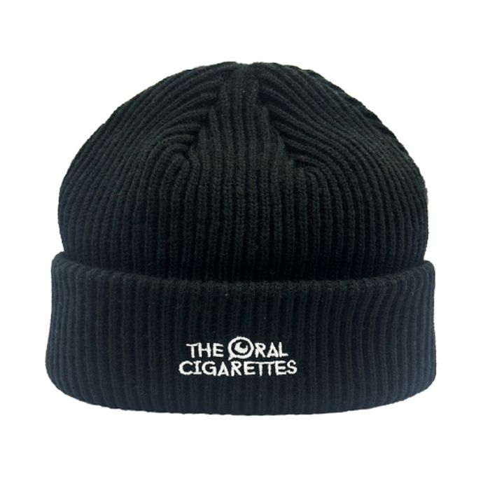 目玉ロゴニットキャップ