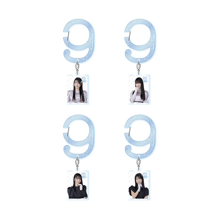 STU48 9th Anniversary 個別カラビナアクリルキーホルダー
